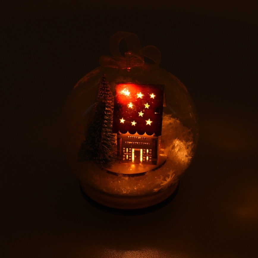 LED Kerst Decoratie 1xLED/3xLR44 warm wit