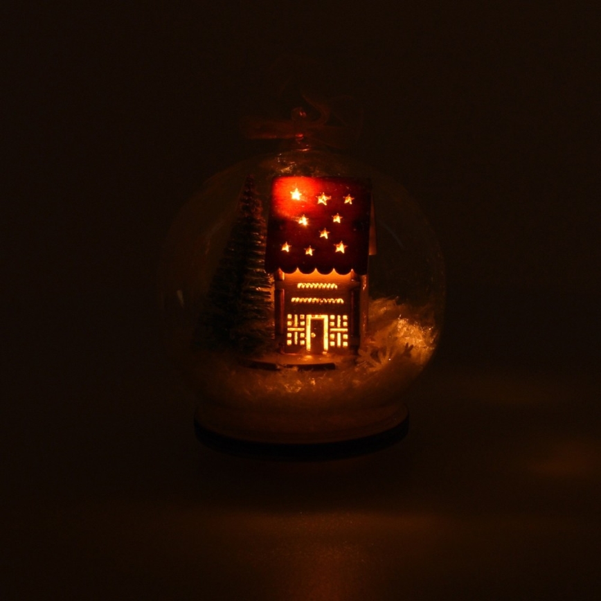 LED Kerst Decoratie 1xLED/3xLR44 warm wit