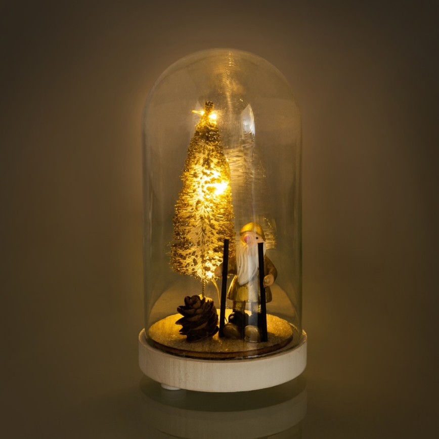 LED Kerst Decoratie 3xLED/1xCR2032 warm wit