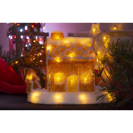 LED Kerst Decoratie LED/3xAA warm wit
