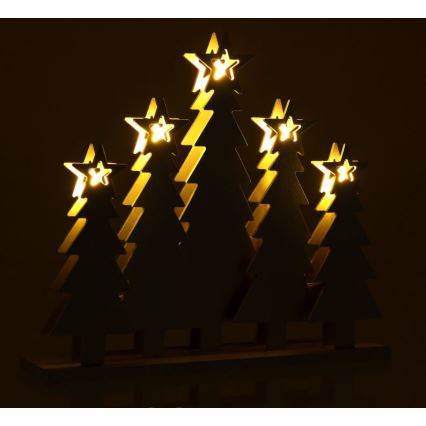 LED Kerst Decoraties LED/2xAAA bomen