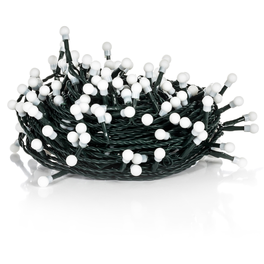 LED Kerst Lichtketting voor Buiten 100xLED/8 functies 15m IP44 warm wit