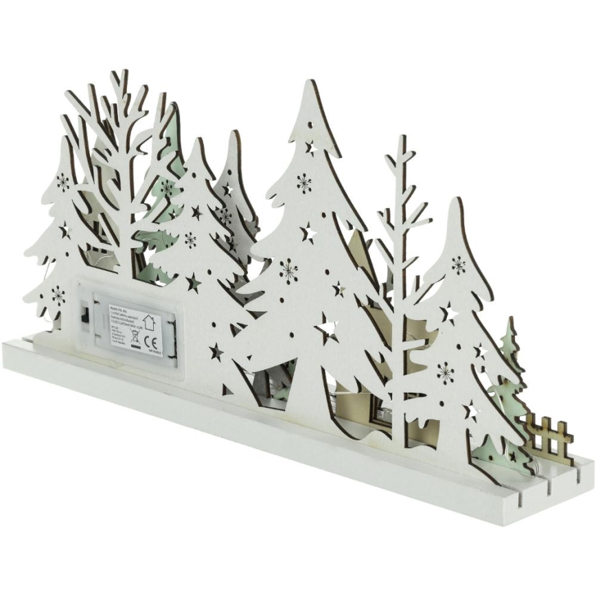 LED Kerstversiering LED/3xAAA/warm wit bos