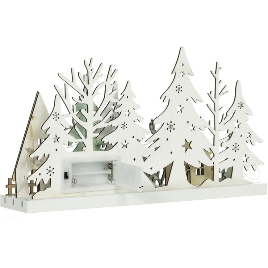 LED Kerstversiering LED/3xAAA/warm wit bos