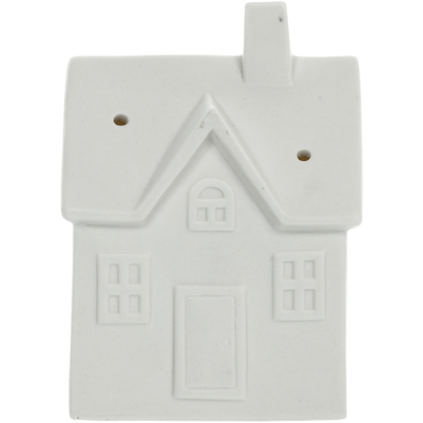 LED Porselein decoratie LED/3xLR44/warm wit huis wit