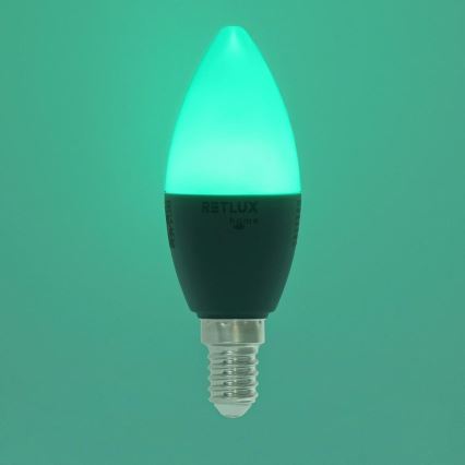 LED RGBW dimbare lamp C37 E14/4,5W/230V 2700-6500K Wi-Fi Tuya