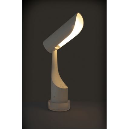 LED RGBW Dimbare oplaadbare tafellamp LED/5W/5V 2000 mAh 3000/6000K wit