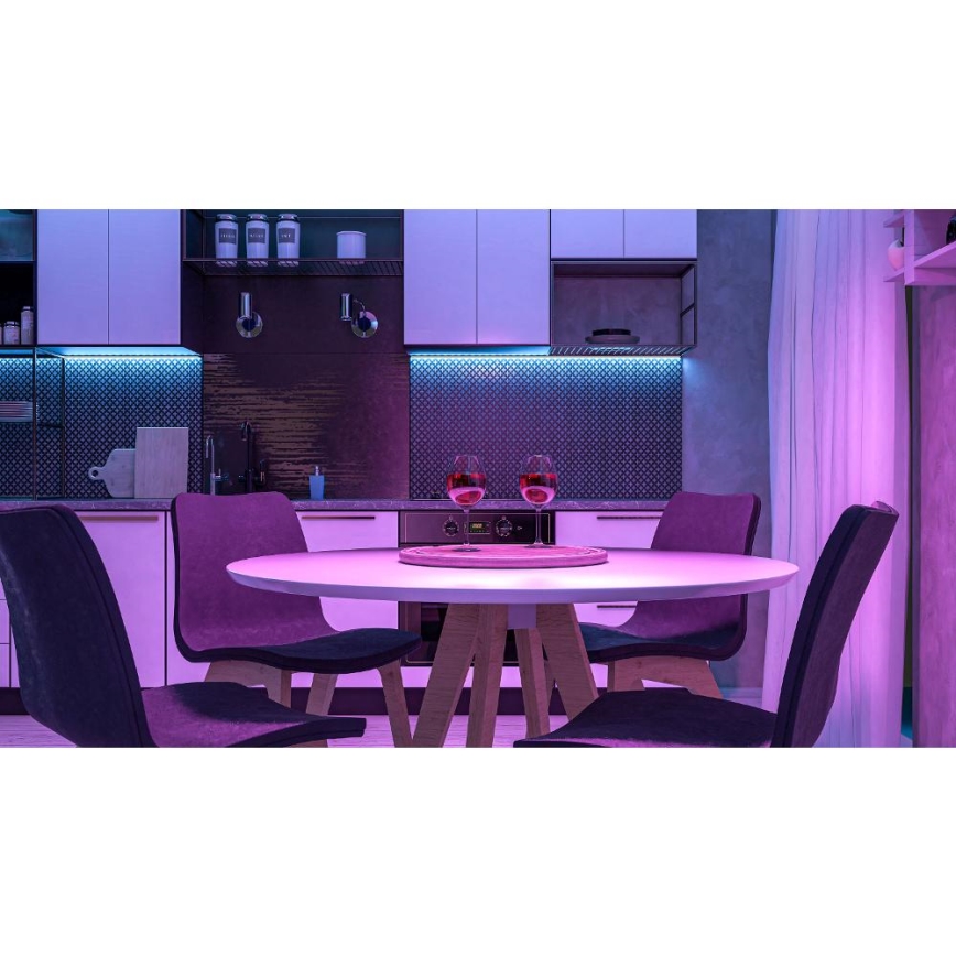 LED RGBW Smart dimbaar strip 5m LED/230V 2700-6500K Wi-Fi Tuya + afstandsbediening