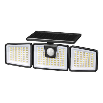 Retlux - LED-zonneschijnwerper met sensor, 6,5 W, 3,7 V, 1200 mAh, IP44