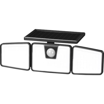 Retlux - LED-zonneschijnwerper met sensor, 6,5 W, 3,7 V, 1200 mAh, IP44