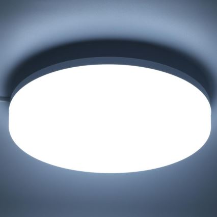 Plafonnier RGBW à intensité variable salle de bain LED/20W/230V Wi-Fi IP44 blanc