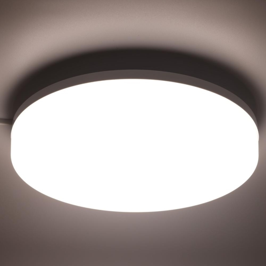 Plafonnier RGBW à intensité variable salle de bain LED/20W/230V Wi-Fi IP44 blanc