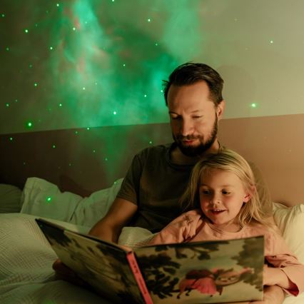 Retlux - Projecteur LED pour enfants 230V Astronaute 23,3 cm + télécommande