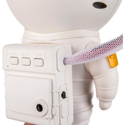 Retlux - Projecteur LED pour enfants 230V Astronaute 23,3 cm + télécommande
