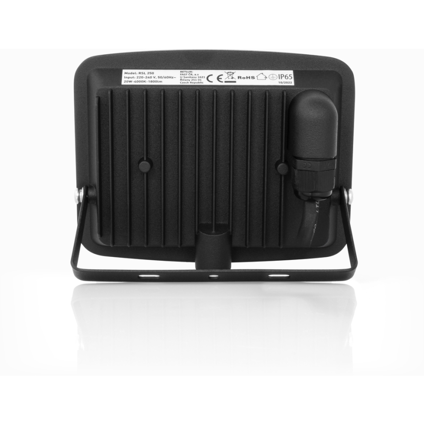 Projecteur sans cadre LED/20W/230V 4000K IP65