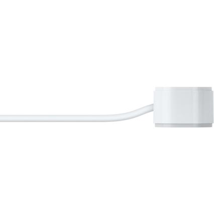 Smart verlenging kabel met schakelaar 4Z Type E + 2x USB-A + 1x USB-C 1,5m Wi-Fi Tuya wit