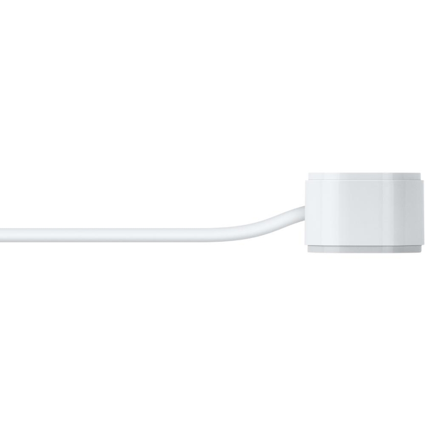Smart verlenging kabel met schakelaar 4Z Type E + 2x USB-A + 1x USB-C 1,5m Wi-Fi Tuya wit