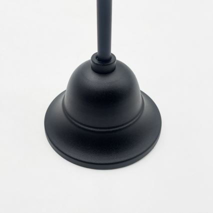 RETRO hanglamp aan ketting 3xE27/60W/230V zwart/wit