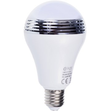 RGB LED lamp met Bluetooth speaker E27/8W/230V 2700K