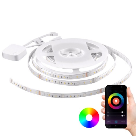 RGB LED Strip dimbaar Wi-fi + muziekfunctie LED/20W 5 m Tuya