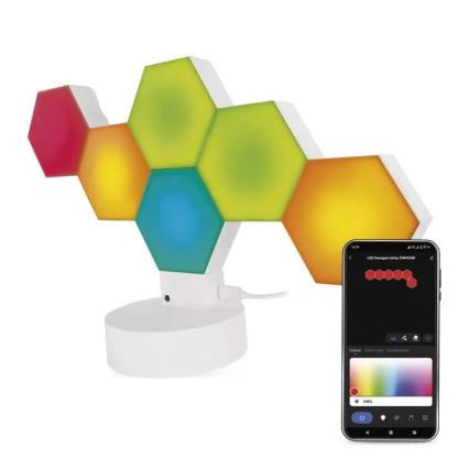RGBIC Dimbaar tafellamp GoSmart LED/5,5W/230V Wi-Fi Tuya