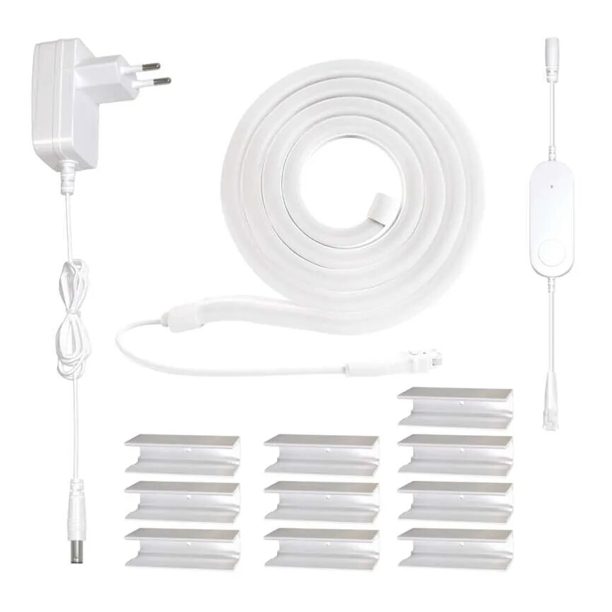 RGBIC Dimbare LED strip GoSmart LED/24W/230V 3 m Wi-Fi Tuya