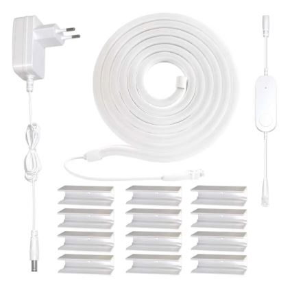 RGBIC Dimbare LED strip GoSmart LED/33W/230V 5 m Wi-Fi Tuya