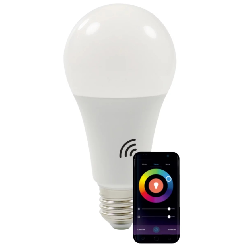 RGBW Dimbare LED Lamp A65 E27/11W/230V 2700-6500K Wi-Fi Tuya