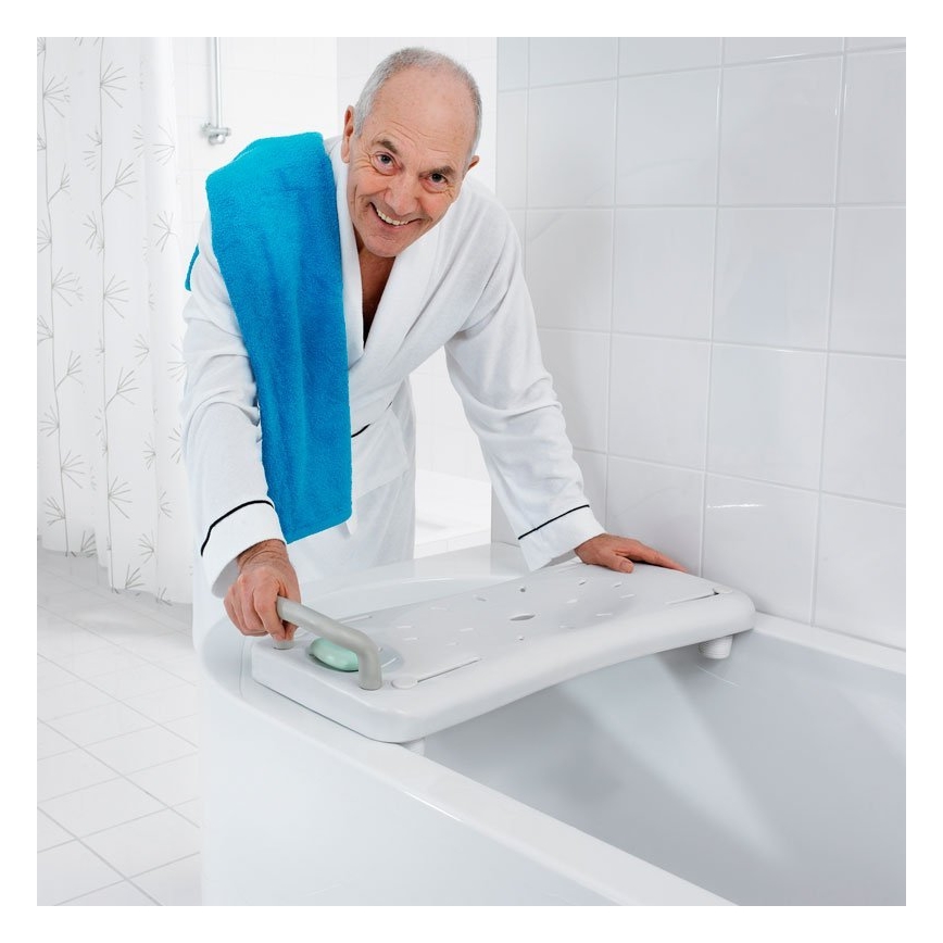 Ridder - Badzitje met handgreep 31x70 cm wit