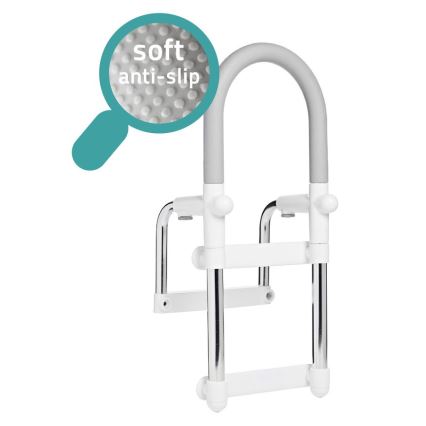 Ridder - Barre d'appui pour baignoire 54x23,5 cm blanche
