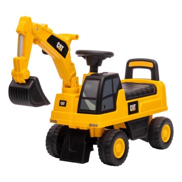 Ride-on push graafmachine CAT geel/zwart