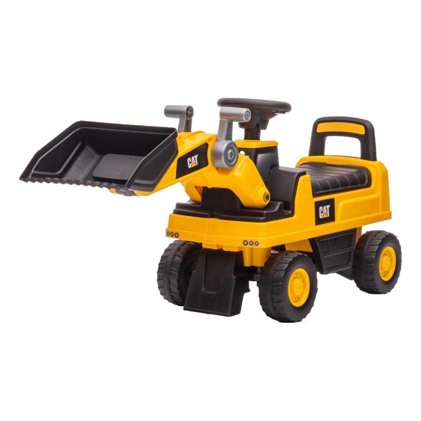 Ride-on push lader CAT geel/zwart