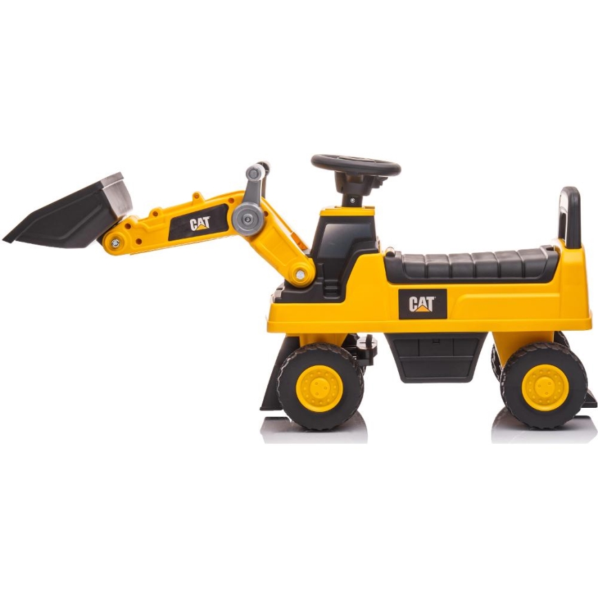 Ride-on push lader CAT geel/zwart