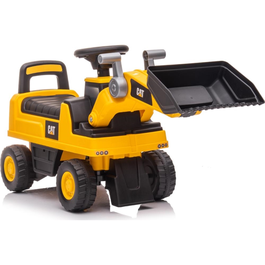 Ride-on push lader CAT geel/zwart