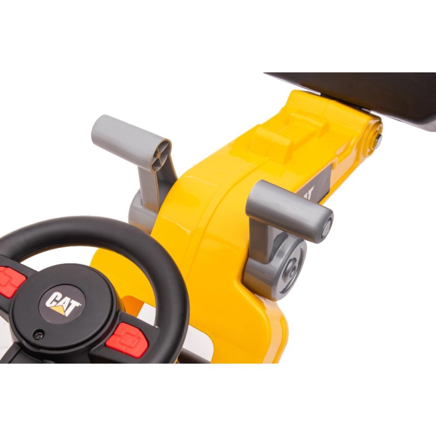 Ride-on push lader CAT geel/zwart