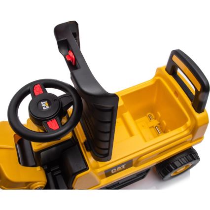 Ride-on push lader CAT geel/zwart