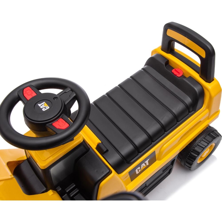 Ride-on push lader CAT geel/zwart
