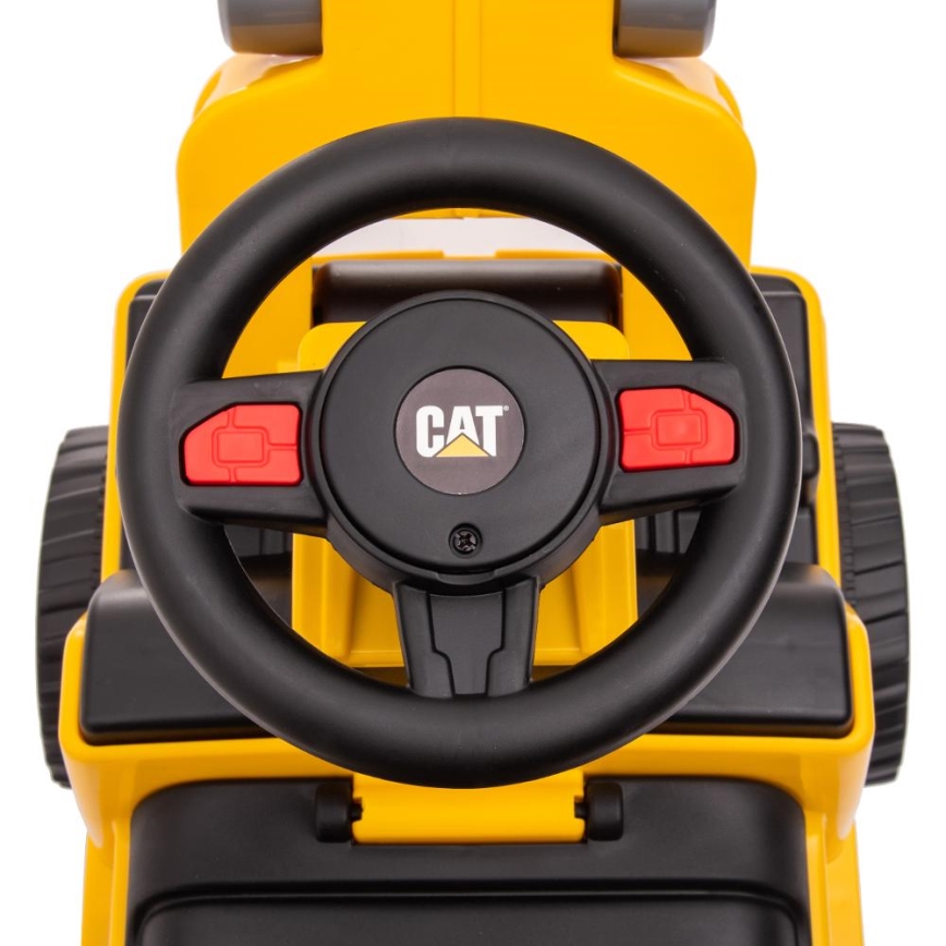 Ride-on push lader CAT geel/zwart