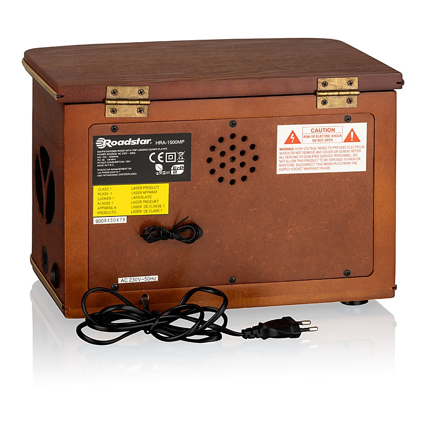 Roadstar HRA-1500UEMP - radio met CD en USB 32W/230V + afstandsbediening