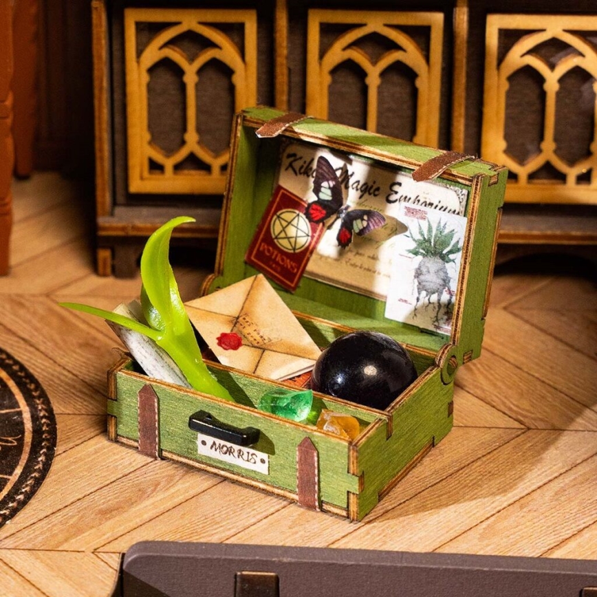 RoboTime - Miniatuur huis Tovenaarsstudie 2xAAA