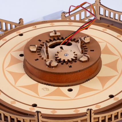 RoboTime - Puzzle 3D boîte à musique Carrousel classique 5V