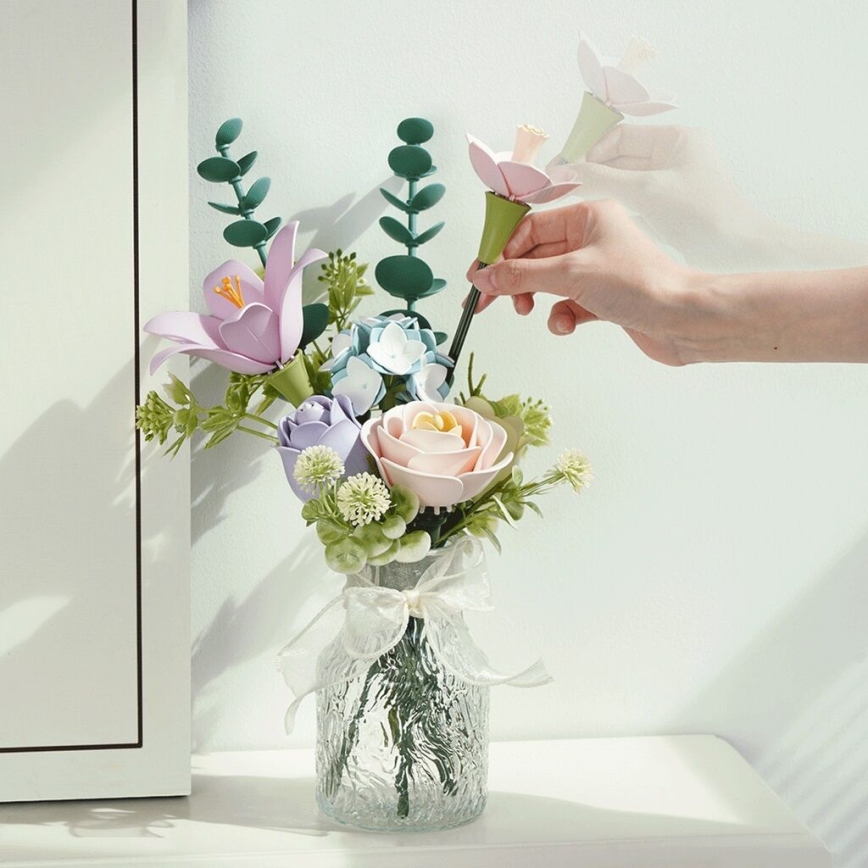 RoboTime - Puzzle 3D Bouquet de printemps