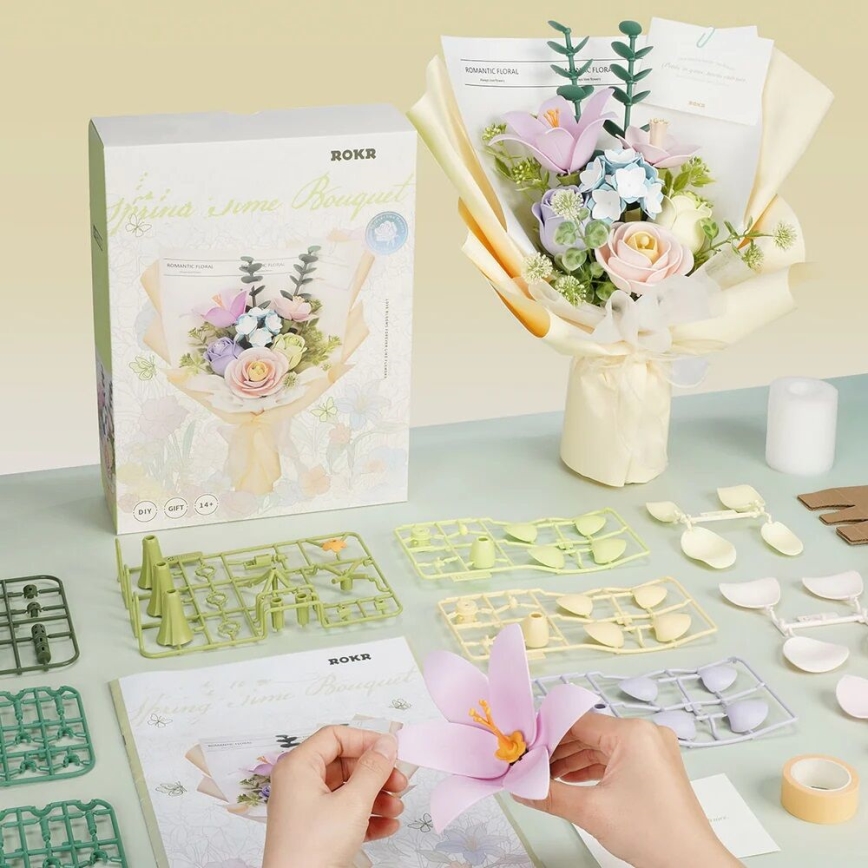 RoboTime - Puzzle 3D Bouquet de printemps