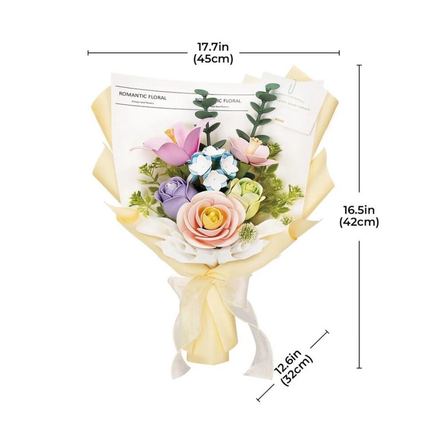 RoboTime - Puzzle 3D Bouquet de printemps