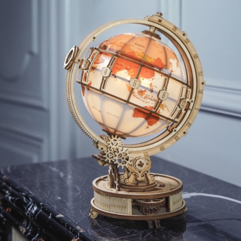 PUZZLE 3D ] Globe terrestre lumineux