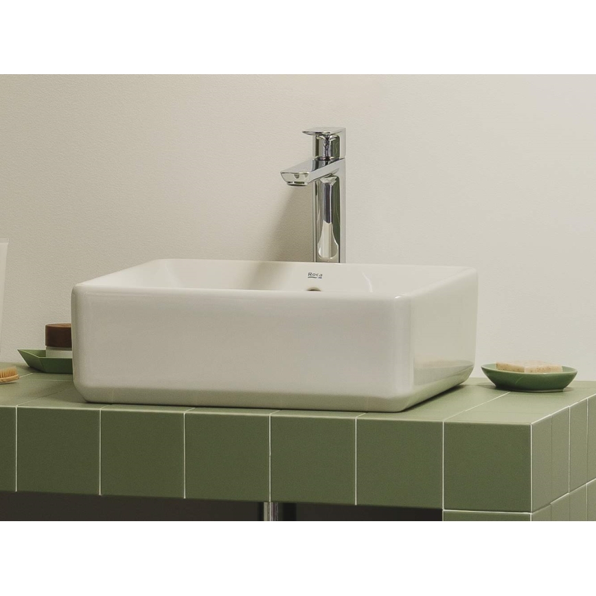 Roca A3270ML000 - Aanrecht wastafel GAP 39x37 cm keramiek/wit