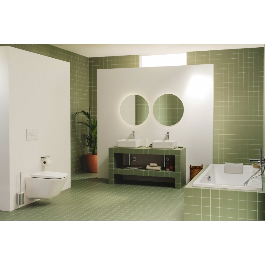 Roca A3270ML000 - Aanrecht wastafel GAP 39x37 cm keramiek/wit
