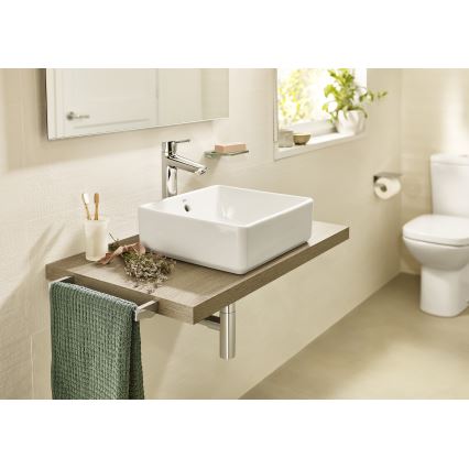 Roca A3270ML000 - Aanrecht wastafel GAP 39x37 cm keramiek/wit