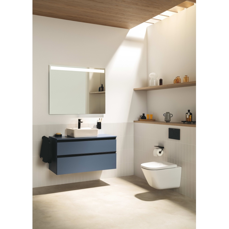 Roca A3270ML000 - Aanrecht wastafel GAP 39x37 cm keramiek/wit