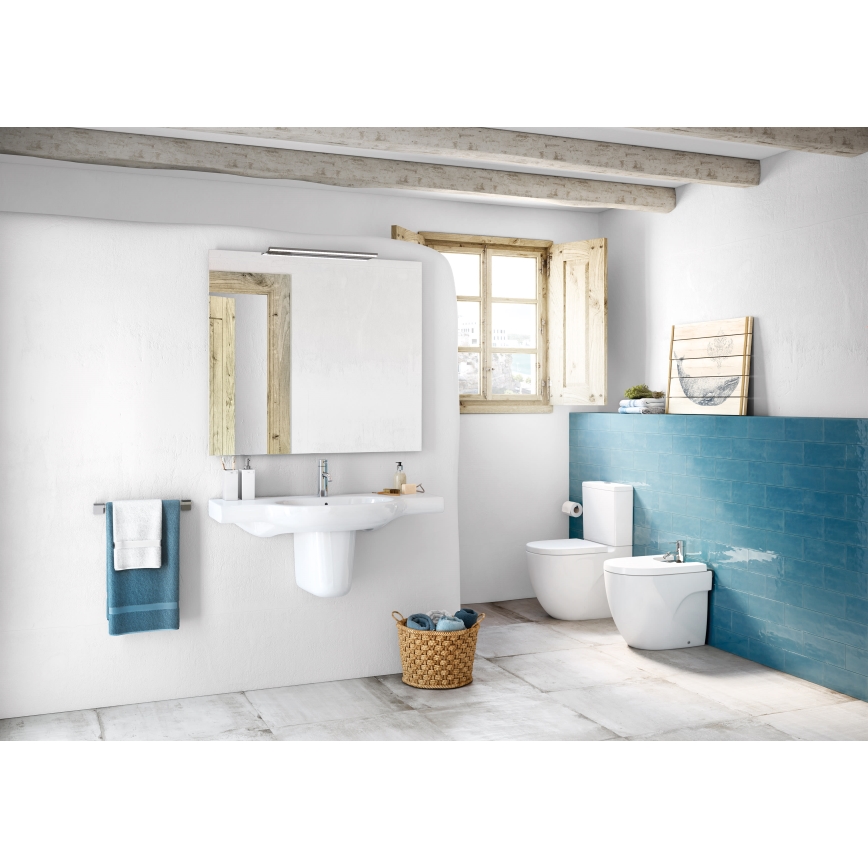 Roca A357247000 - Bidet sur pied MERIDIAN céramique/blanc